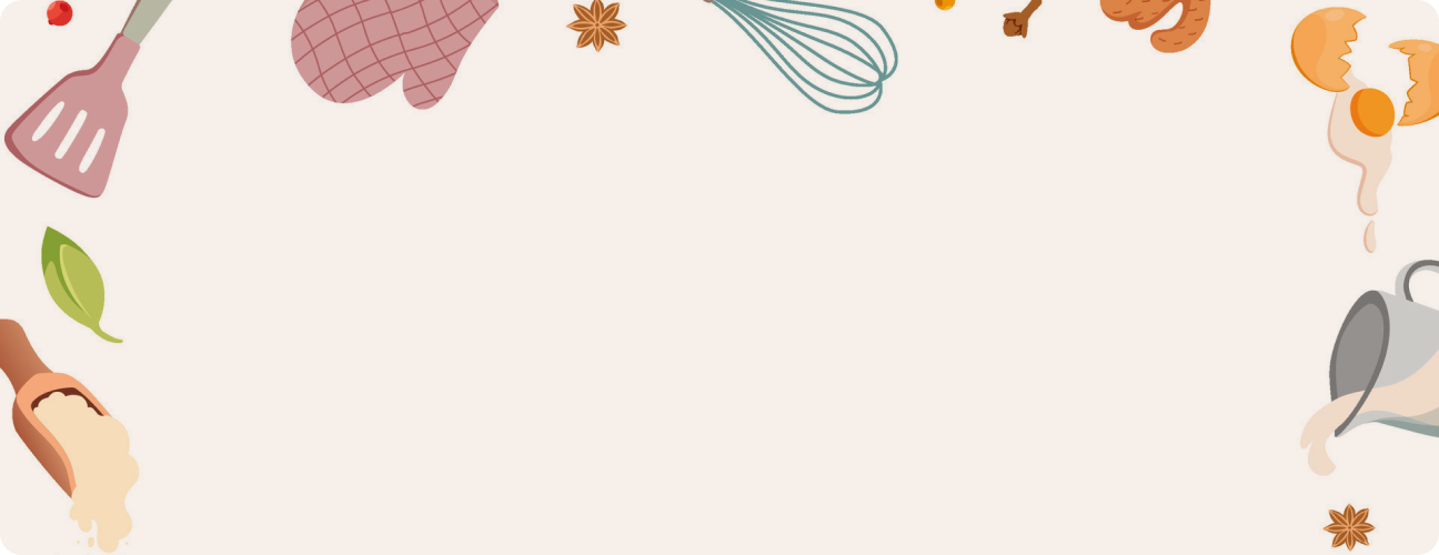 Kitchen utensils pattern